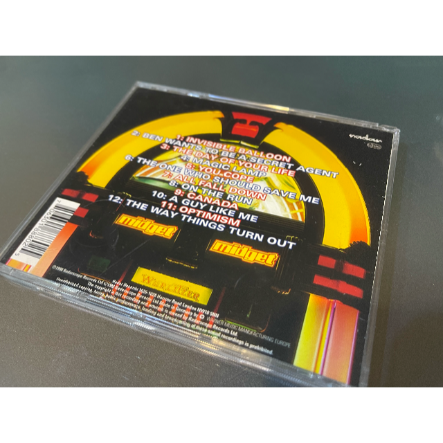 送料無料 MIDGET　JUKEBOX　海外版 中古CD エンタメ/ホビーのCD(ポップス/ロック(洋楽))の商品写真