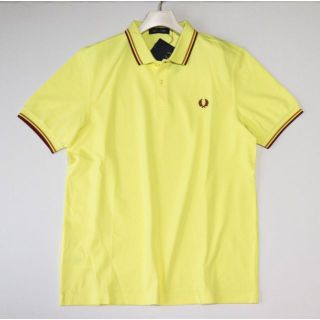 フレッドペリー(FRED PERRY)の新品タグ付き【フレッドペリー】定番の2本ライン ポロシャツ L(ポロシャツ)