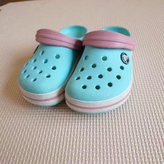 クロックス(crocs)のクロックス　サンダル　c9　16.5cm(サンダル)