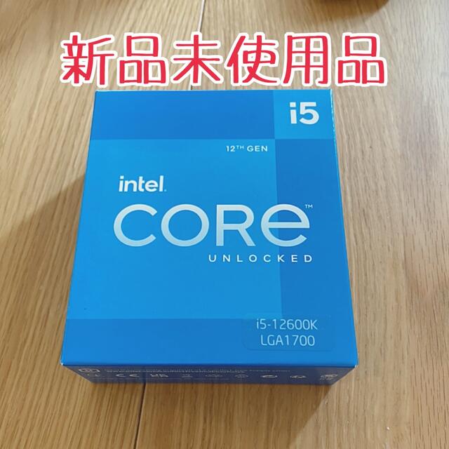 PCパーツintel CORE i5 12600k