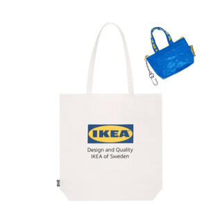 イケア(IKEA)のIKEA エフテルトレーダトートバッグ＆クノーリグ(トートバッグ)