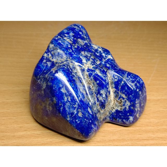 鮮青 303g ラピスラズリ 原石 鉱物 宝石 鑑賞石 自然石 誕生石 水石