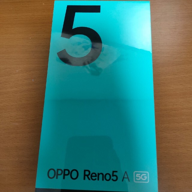 【新品未開封】OPPO Reno5 A アイスブルー デュアルSIM eSIM