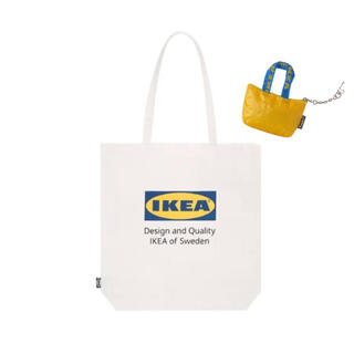 イケア(IKEA)のIKEAエフテルトレーダトートバッグ＆クノーリグ(トートバッグ)