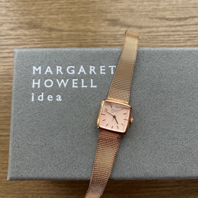 MARGARET HOWELL idea 腕時計　ピンクゴールド