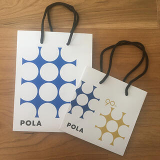 ポーラ(POLA)のPOLA 紙袋 2つセット(ショップ袋)