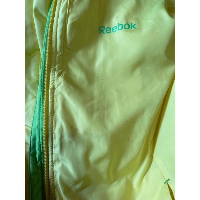 Reebok(リーボック)のリーボック　イエロー　ナイロンジャケット メンズのジャケット/アウター(ナイロンジャケット)の商品写真