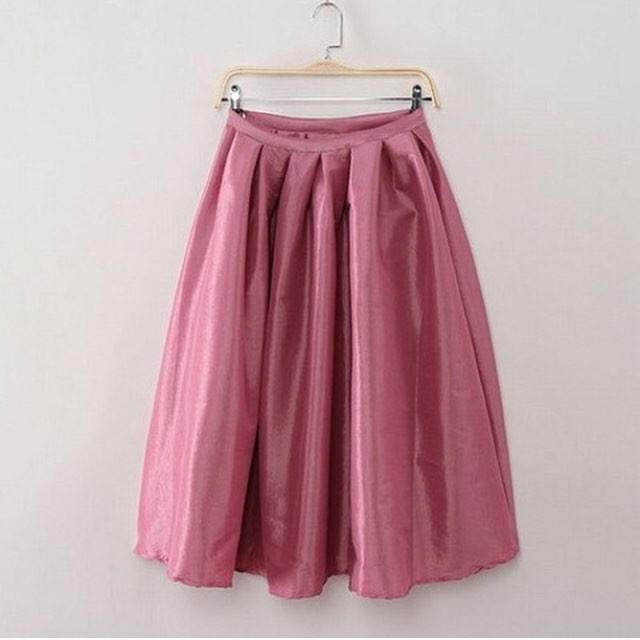 Chesty(チェスティ)の"年末限定値下げ"ピンクスカート レディースのスカート(ひざ丈スカート)の商品写真