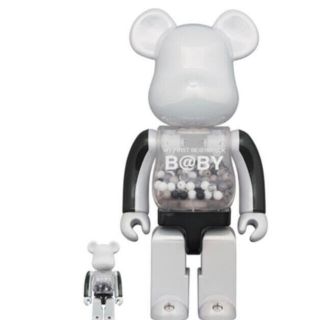 ベアブリック(BE@RBRICK)のMY FIRST BE@RBRICK B@BY 100%& 400% 新品未開封(キャラクターグッズ)