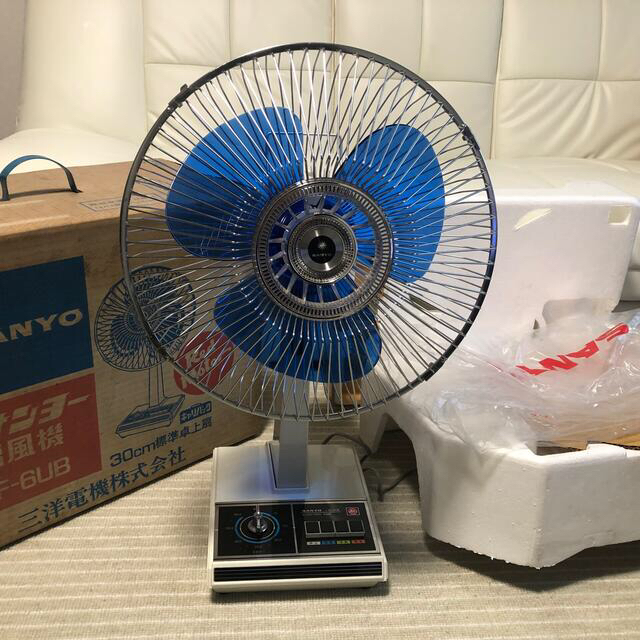 サンヨー レトロ扇風機 - 冷暖房/空調 サンヨー レトロ扇風機 - 冷暖房/空調