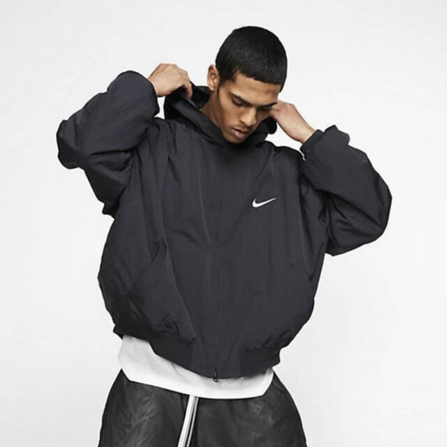 Nike × fear of god フーデッドボンバージャケット 商品の状態 本物 ...