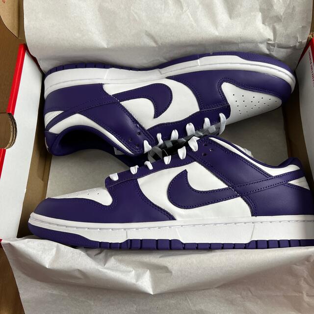 【30cm】Nike Dunk Low "Court Purple" ダンクロー