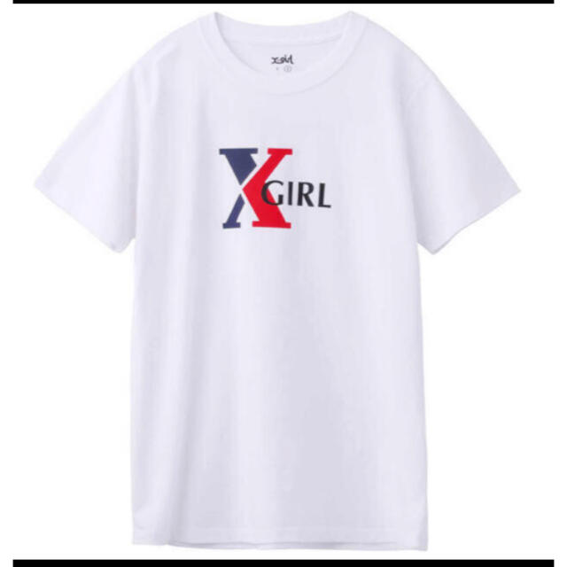 新品 x-girl Tシャツ ホワイト