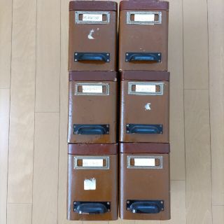 【値下げしました】アンティーク家具　薬箱(小物入れ)