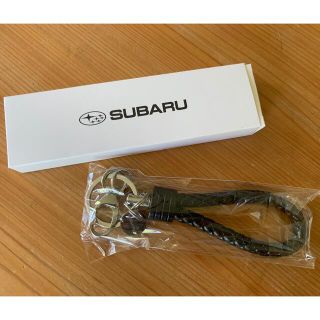 スバル(スバル)のルアマン様専用　SUBARU レザーキーリング(ノベルティグッズ)