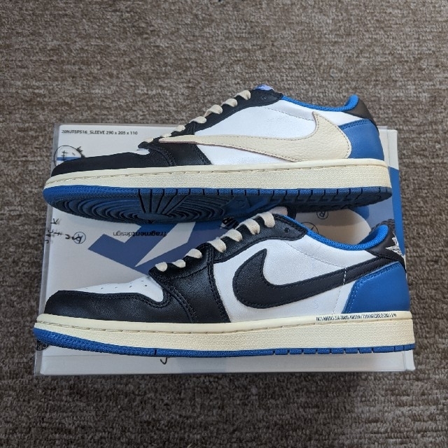 最安NIKE Travis Scott Fragment Air Jordan1