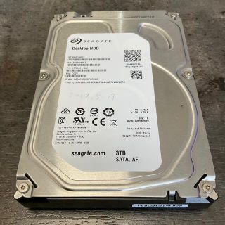 内蔵3TB HDD SEAGATE ST3000DM001 7200rpm(PCパーツ)