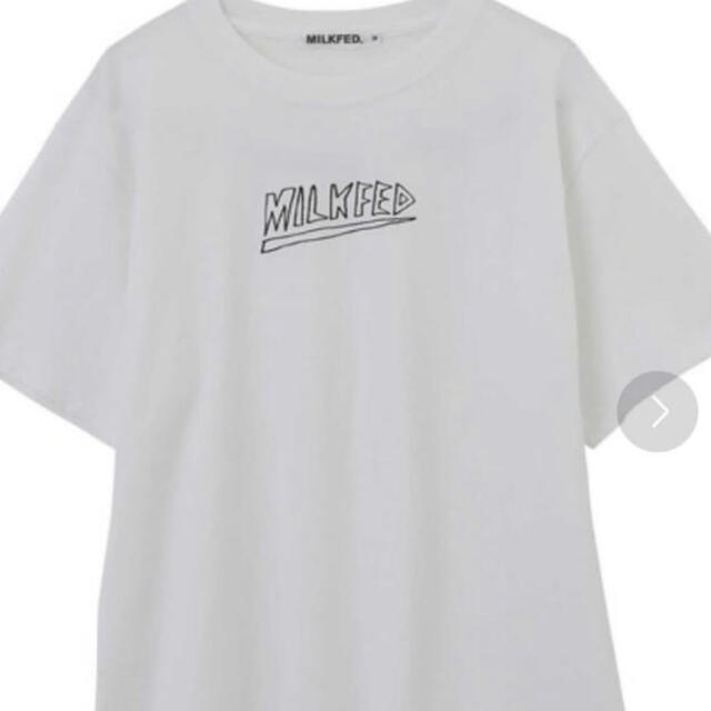 MILKFED.(ミルクフェド)の新品　ミルクフェド  Tシャツ レディースのトップス(Tシャツ(半袖/袖なし))の商品写真
