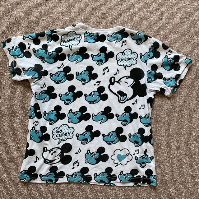 Disney(ディズニー)のディズニー　tシャツ 140センチ　半袖　ミッキー キッズ/ベビー/マタニティのキッズ服男の子用(90cm~)(Tシャツ/カットソー)の商品写真