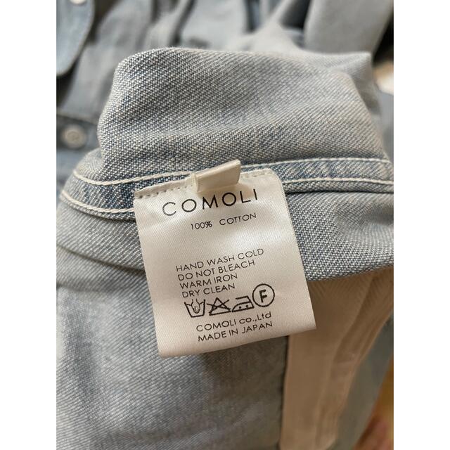COMOLI(コモリ)のCOMOLI コモリ BDU DENIM JACKET メンズのジャケット/アウター(Gジャン/デニムジャケット)の商品写真