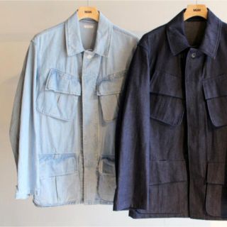 コモリ(COMOLI)のCOMOLI コモリ BDU DENIM JACKET(Gジャン/デニムジャケット)