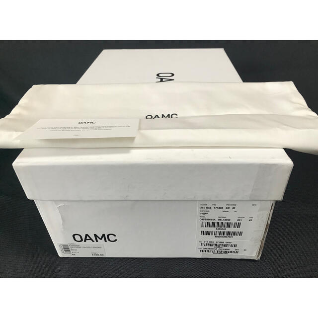 sonsongoku様専用 OAMC スニーカー 43.0 28.5 開店祝い 50%割引