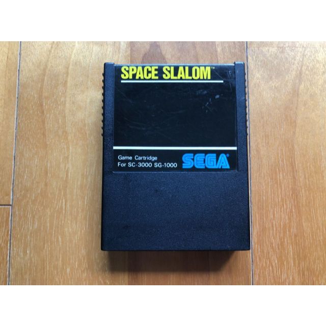 動作品 超レアゲーム セガ スペーススラローム SG-1000,SC-3000用