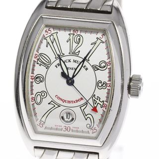 フランクミュラー(FRANCK MULLER)の☆訳あり【FRANCK MULLER】フランクミュラー コンキスタドール デイト 自動巻き メンズ【ev20】(腕時計(アナログ))