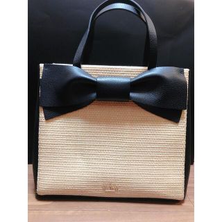 ケイトスペードニューヨーク(kate spade new york)のケイトスペード　カゴバッグ(かごバッグ/ストローバッグ)