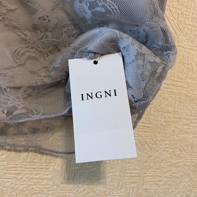 INGNI(イング)の新品未使用✰INGIN✰イング✰シースルーレース✰トップス✰  レディースのトップス(カットソー(半袖/袖なし))の商品写真