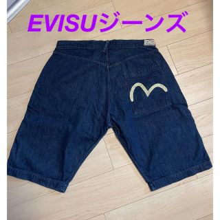 エビス(EVISU)のEVISUジーンズ　ハーフパンツ　40インチ(ショートパンツ)