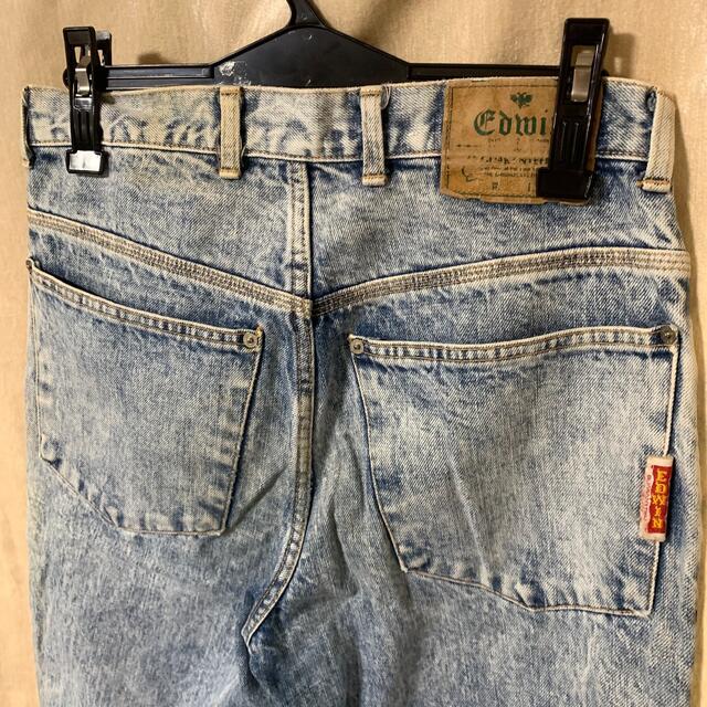 EDWIN(エドウィン)の【EDWIN】極上ケミカルウォッシュ加工デニム vintage古着 メンズのパンツ(デニム/ジーンズ)の商品写真