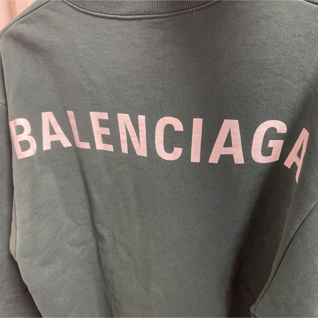 Balenciaga(バレンシアガ)のバレンシアガ　バックロゴ　スウェット　トレーナー メンズのトップス(スウェット)の商品写真