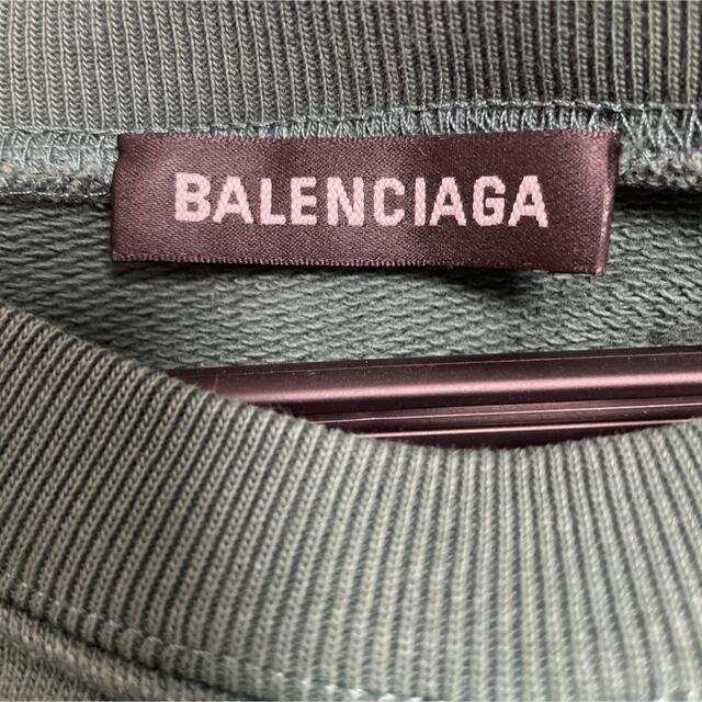 Balenciaga(バレンシアガ)のバレンシアガ　バックロゴ　スウェット　トレーナー メンズのトップス(スウェット)の商品写真