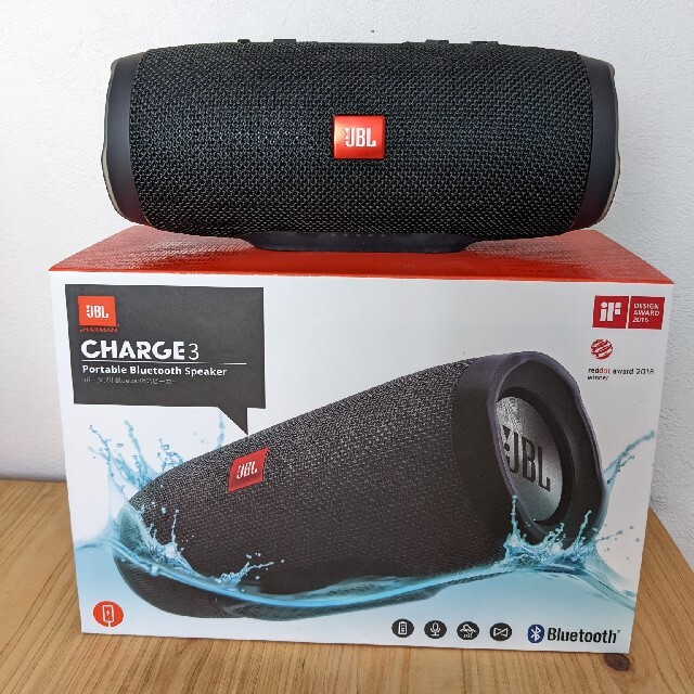 JBL CHARGE 3 BLACKBluetoothスピーカー