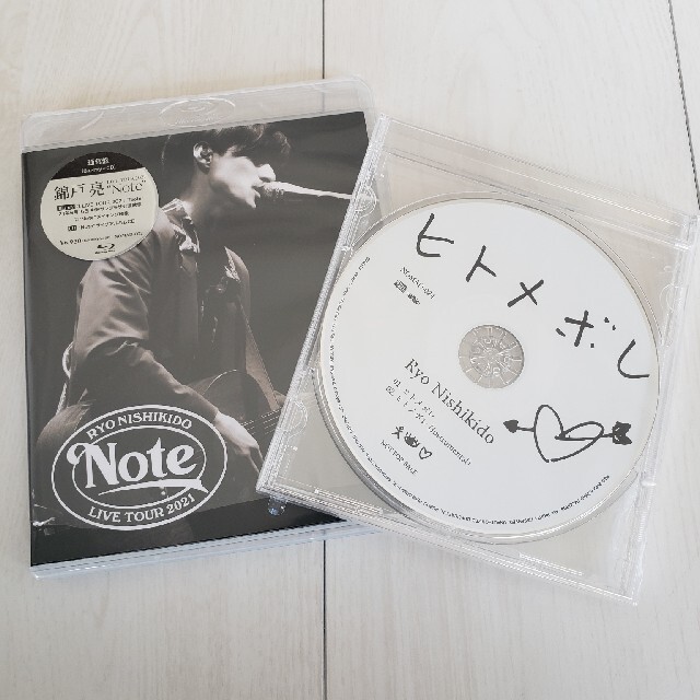 エンタメ/ホビー錦戸亮 LIVE TOUR 2021 “Note”通常盤（Blu-ray+CD)