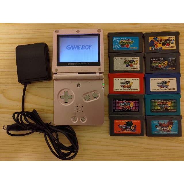 ゲームボーイアドバンス SP & ソフト 「GBA ロックマンエグゼ ゲームボーイアドバンス SP & ソフト 「GBA ロックマンエグゼ