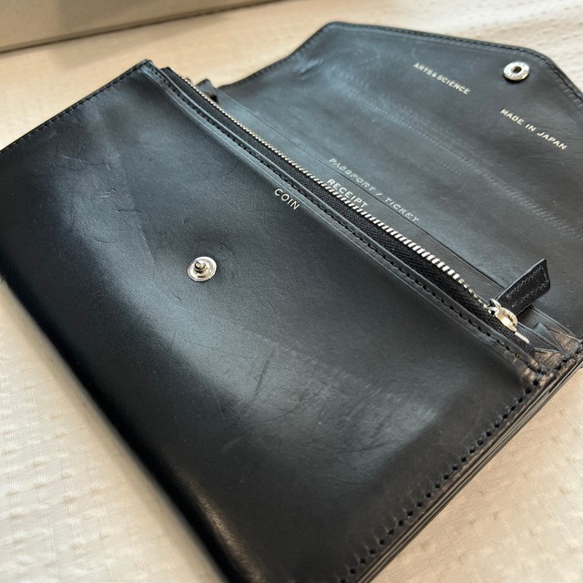 ARTS&SCIENCE - アーツアンドサイエンス 4 pocket purseの通販 ARTS&SCIENCE - アーツアンドサイエンス 4 pocket purseの通販