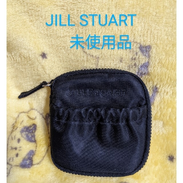 JILLSTUART(ジルスチュアート)のJILL STUART ポケットミニポーチ　ブラック　未使用品！ レディースのファッション小物(ポーチ)の商品写真