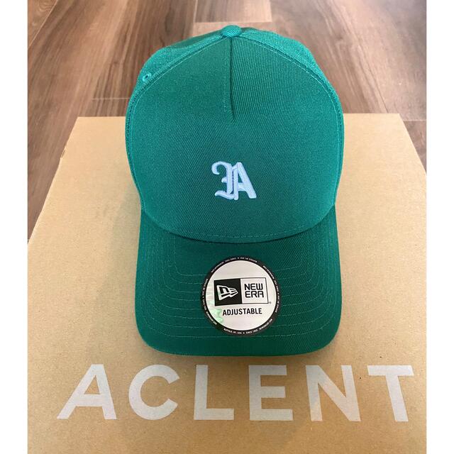 ACLENT×NEWERA ポイントロゴ アクレント ニューエラ キャップ