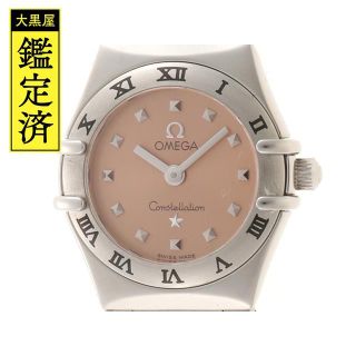 オメガ(OMEGA)のオメガ　コンステレーション　マイチョス　ミニ　ステンレス　ピンク【474】(腕時計)