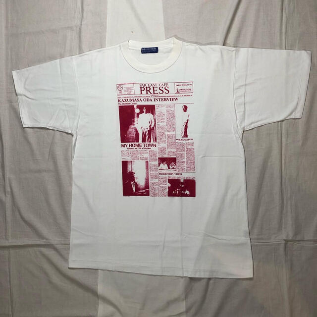 メンズ1990’s “小田和正” Printed T-Shirt