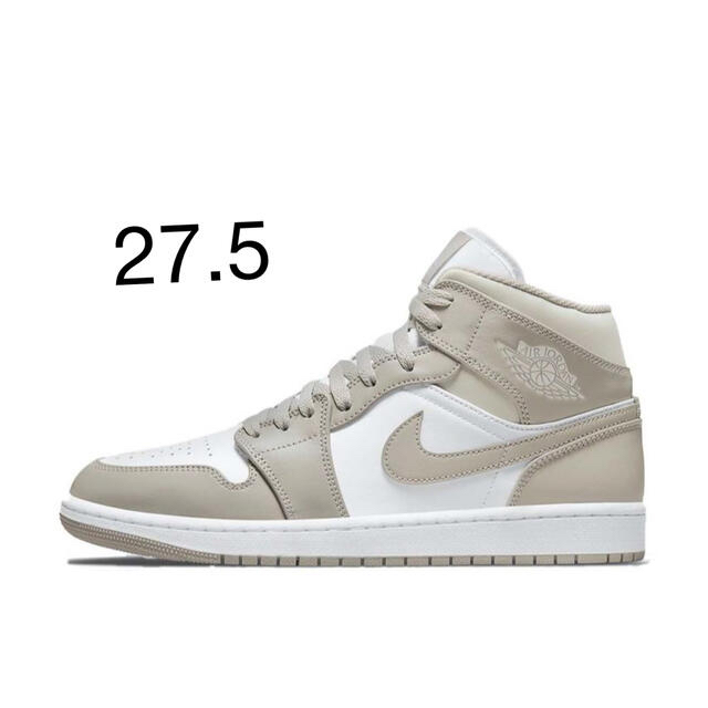 Nike Air Jordan 1 Mid "Linen" 27.5