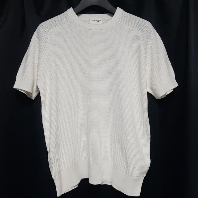 UNITED ARROWS(ユナイテッドアローズ)のコットン クルーネック ニット M【 WHITE 】UNITED ARROWS メンズのトップス(ニット/セーター)の商品写真