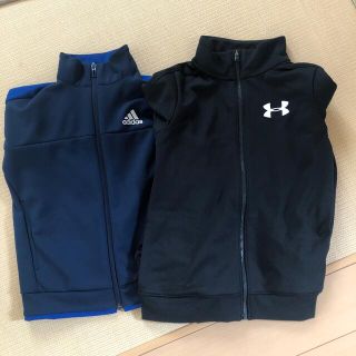 アンダーアーマー(UNDER ARMOUR)のキッズ　ジャージ　上のみ2着セット　130(ジャケット/上着)