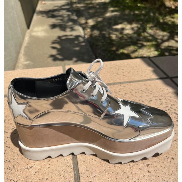 Stella McCartney(ステラマッカートニー)の@@@様専用　StellaMcCartney エリス スターシューズ 36.5 レディースの靴/シューズ(ローファー/革靴)の商品写真