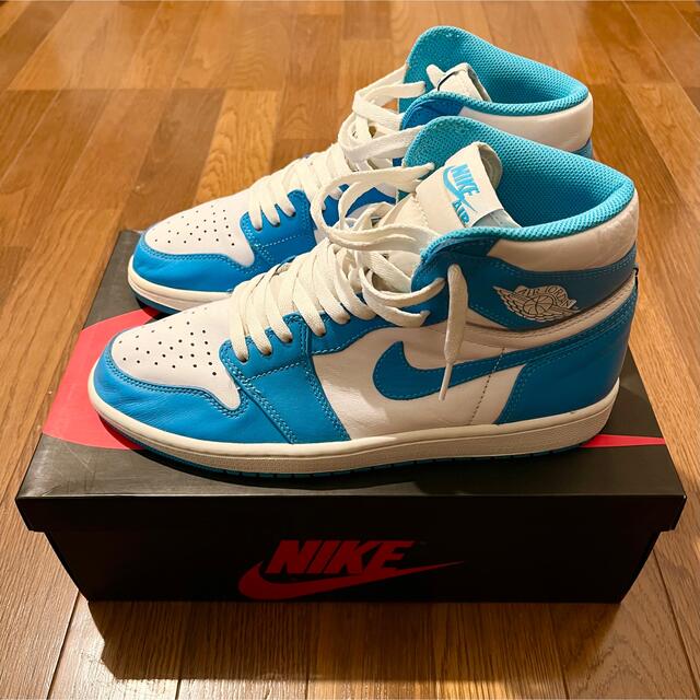 激レア！NIKE AIR JORDAN1 RETRO HIGH OG “UNC”