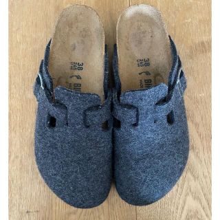 ビルケンシュトック(BIRKENSTOCK)のビルケンシュトック　ボストン38 チャコールグレー(サンダル)