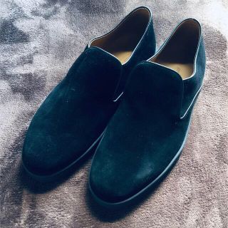 ジョンロブ(JOHN LOBB)の【新品】ジョンロブ　ヘイヴン　スリッポン　UK7 ブラックラバーソール(スニーカー)