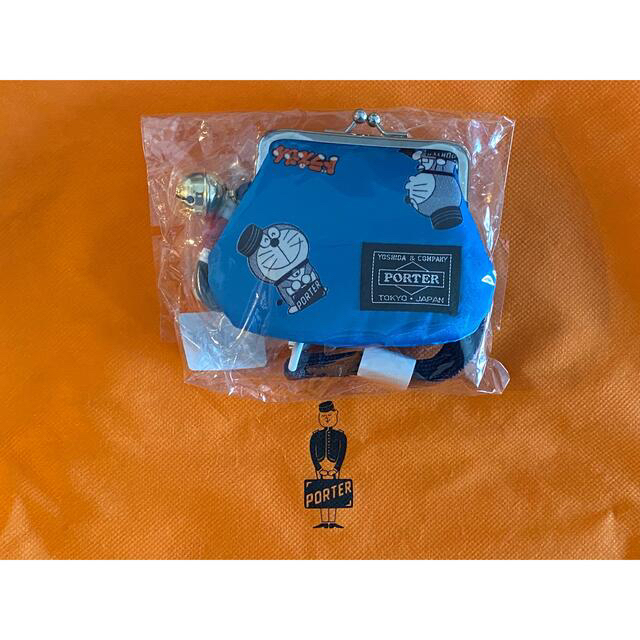 大人気新作小物ドラえもん×PORTER がま口WALLET ポーター - bilisko.com.br
